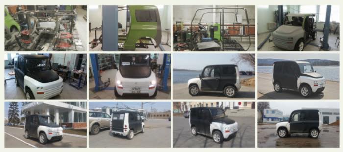 نمونه اولیه زتا برای تست جاده‌ای