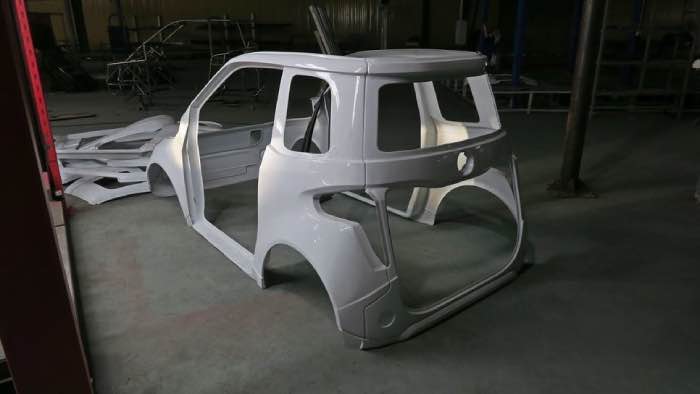 بدنه خودروی زتا تولید داخلی روسیه