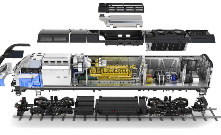 آشنایی با اجزای خودروهای ریلی