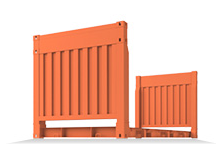 کانتینر دریایی Flatrack