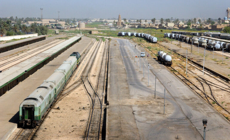  اتصال شرق و غرب توسط شبکه ریلی عراق