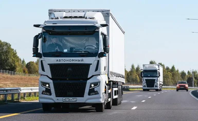 رکوردشکنی کامیون خودران Navio طی۱۶۰۰ کیلومتر