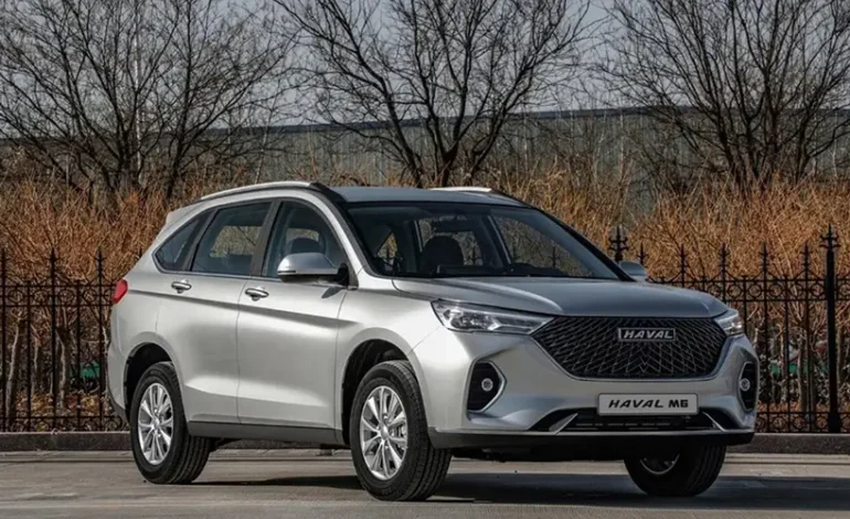  Haval M6 وارد جمع ۳ کراس‌اور پرفروش شد