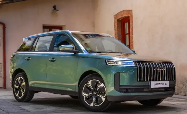  JAECOO J6 آماده ورود به بازار حودروی روسیه