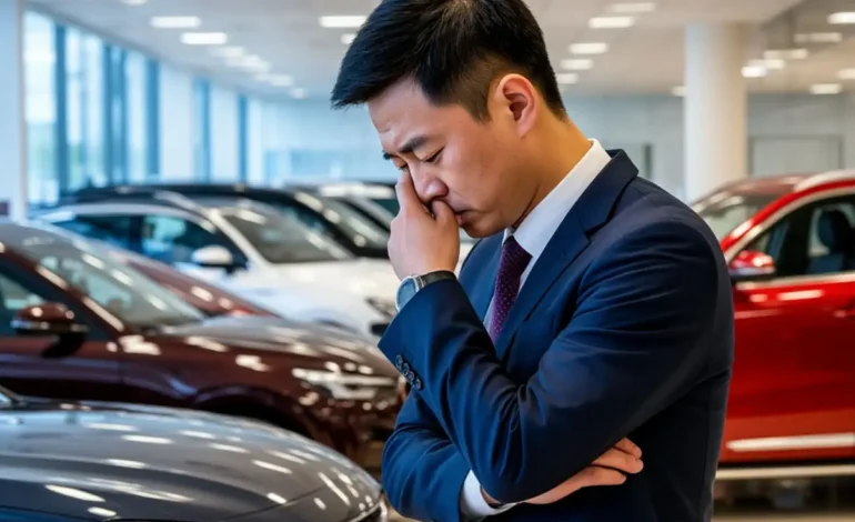 کاهش شدید فروش خودروهای چینی در روسیه